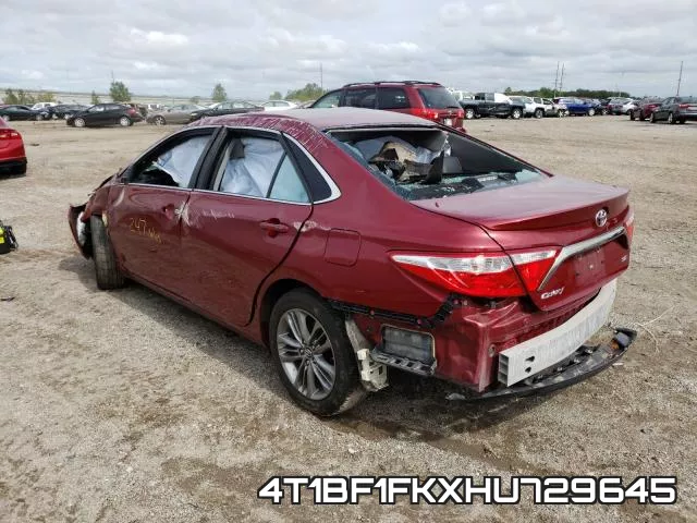 4T1BF1FKXHU729645 фото 4