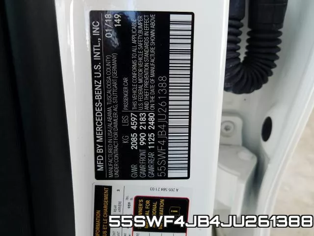 55SWF4JB4JU261388 фото 2