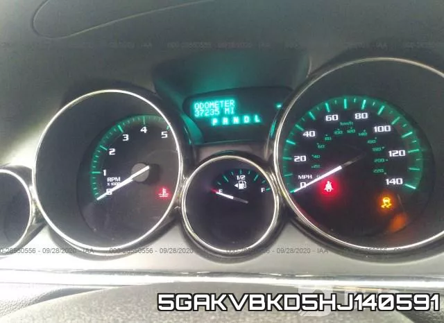 5GAKVBKD5HJ140591 фото 8