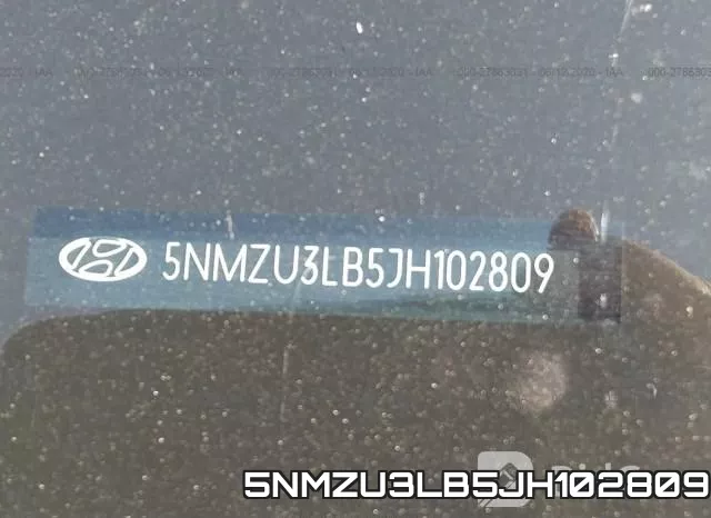 5NMZU3LB5JH102809 фото 10