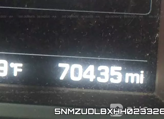 5NMZUDLBXHH023328 фото 8