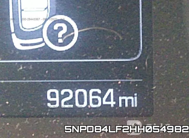 5NPD84LF2HH054982 фото 8