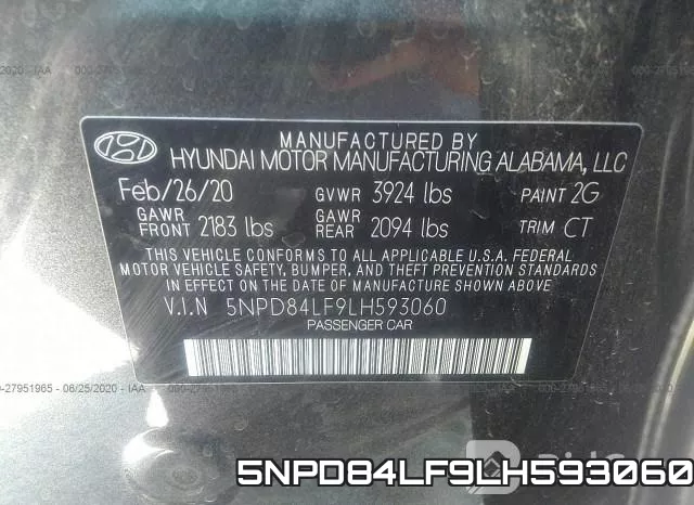 5NPD84LF9LH593060 фото 10