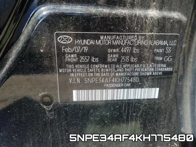 5NPE34AF4KH775480 фото 2