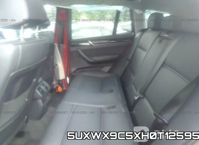 5UXWX9C5XH0T12595 фото 9
