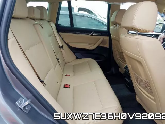5UXWZ7C36H0V92092 фото 7