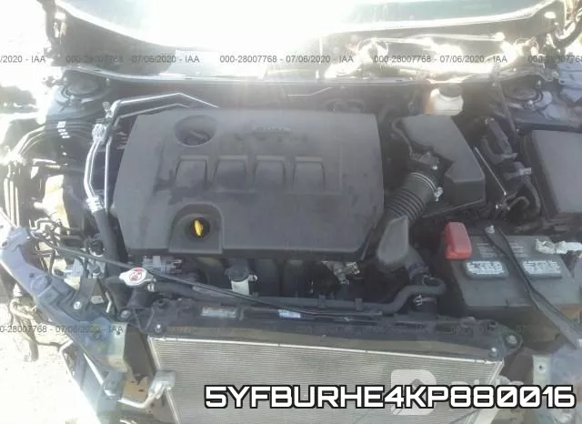 5YFBURHE4KP880016 фото 2