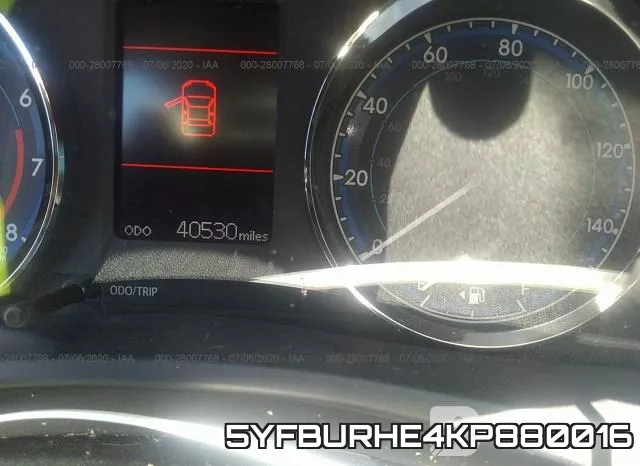 5YFBURHE4KP880016 фото 8