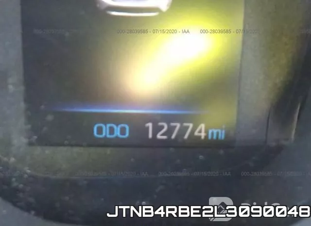 JTNB4RBE2L3090048 фото 8