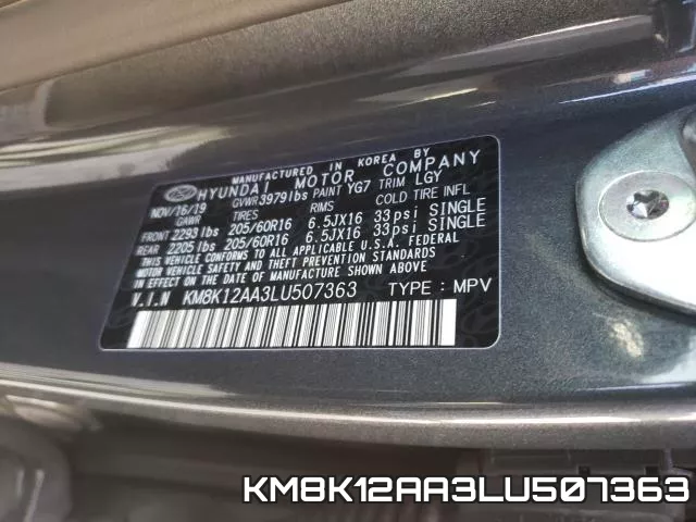 KM8K12AA3LU507363 фото 2