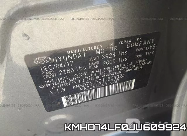KMHD74LF0JU609924 фото 10