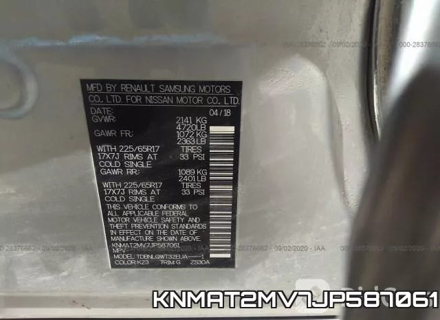 KNMAT2MV7JP587061 фото 10