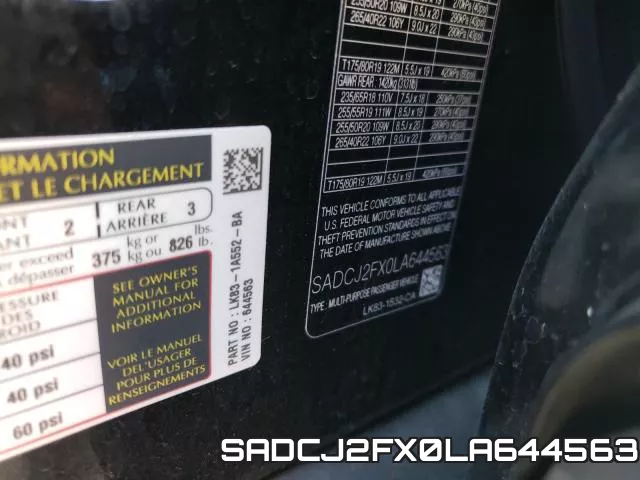 SADCJ2FX0LA644563 фото 2