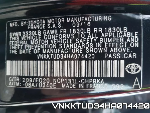 VNKKTUD34HA074420 фото 2