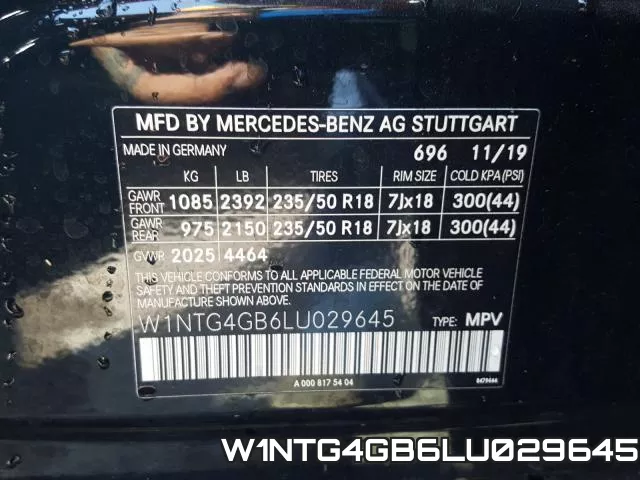 W1NTG4GB6LU029645 фото 2