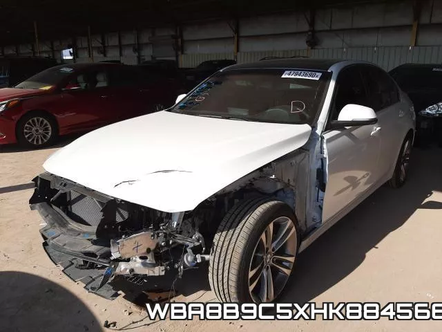 WBA8B9C5XHK884566 фото 3