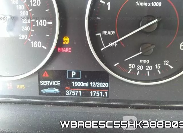 WBA8E5C55HK388803 фото 8