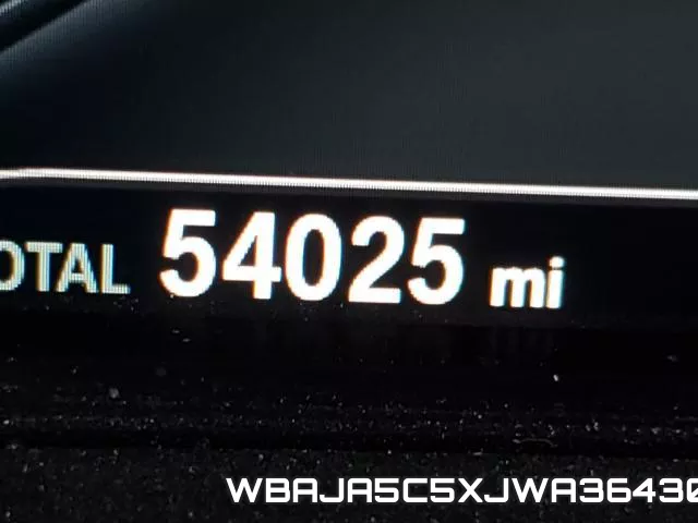 WBAJA5C5XJWA36430 фото 9