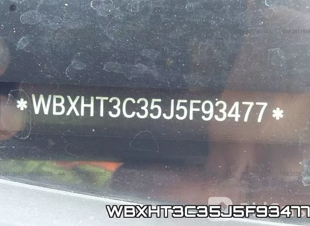 WBXHT3C35J5F93477 фото 10