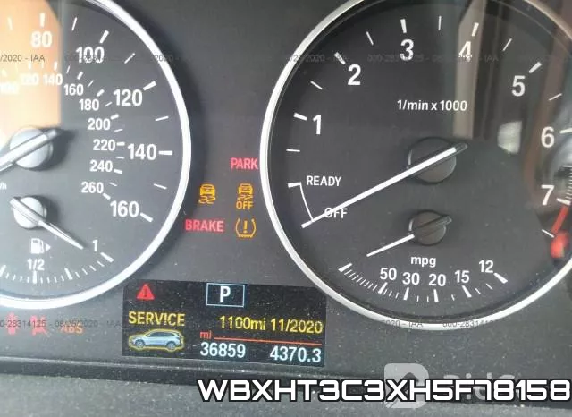 WBXHT3C3XH5F78158 фото 8