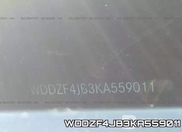 WDDZF4JB3KA559011 фото 10