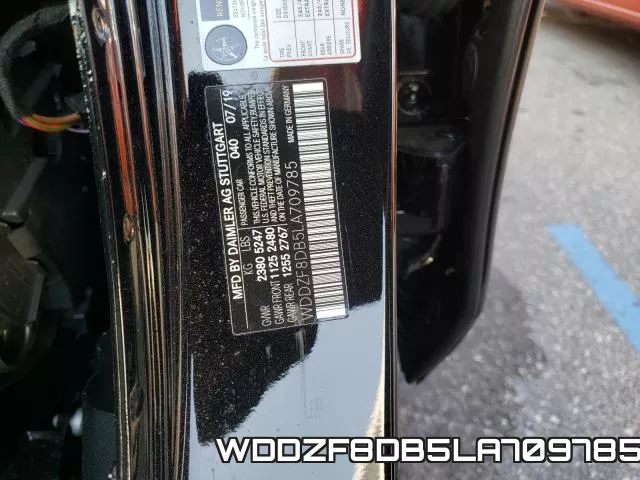 WDDZF8DB5LA709785 фото 2
