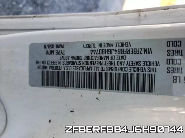 ZFBERFBB4J6H90744 фото 2