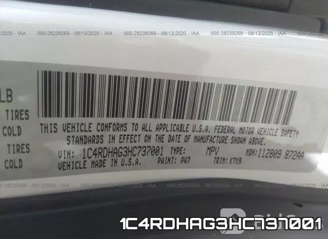 1C4RDHAG3HC737001 фото 10