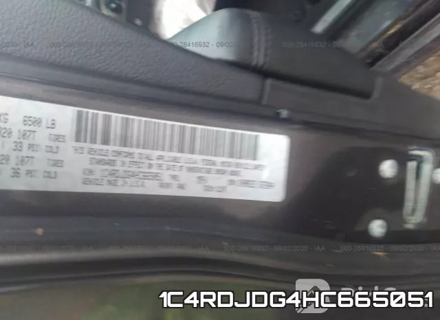 1C4RDJDG4HC665051 фото 10
