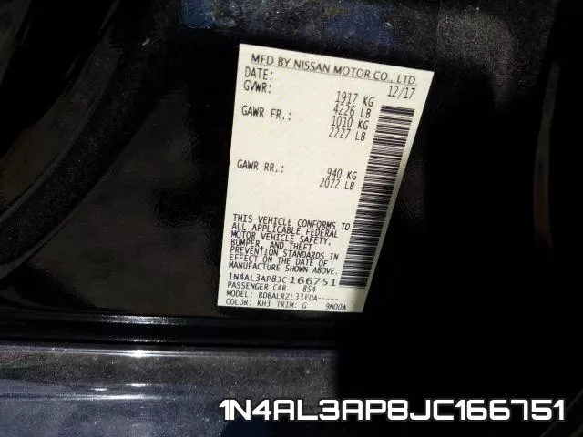 1N4AL3AP8JC166751 фото 2