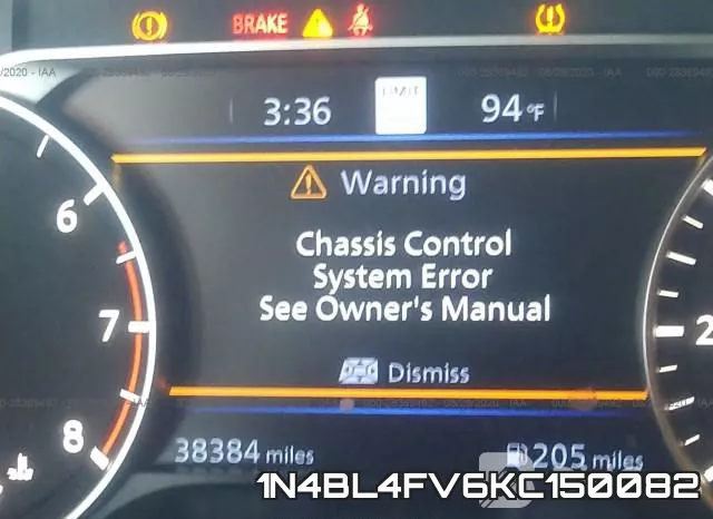 1N4BL4FV6KC150082 фото 8