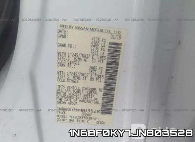 1N6BF0KY7JN803528 фото 10