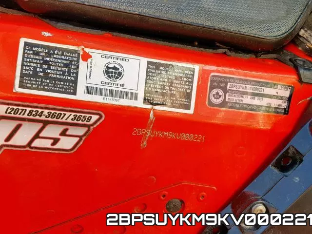 2BPSUYKM9KV000221 фото 2