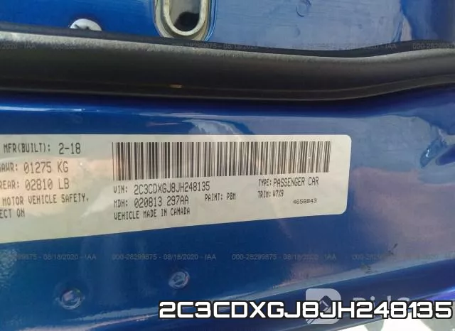 2C3CDXGJ8JH248135 фото 10