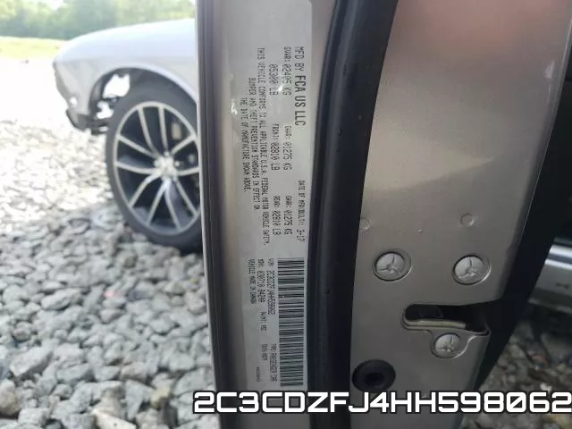 2C3CDZFJ4HH598062 фото 2