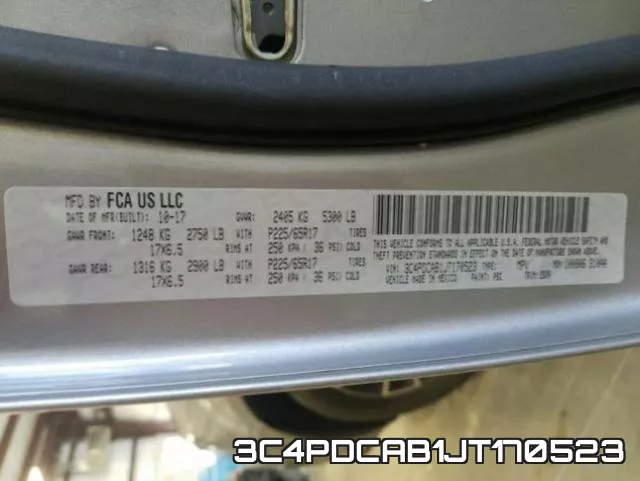 3C4PDCAB1JT170523 фото 2