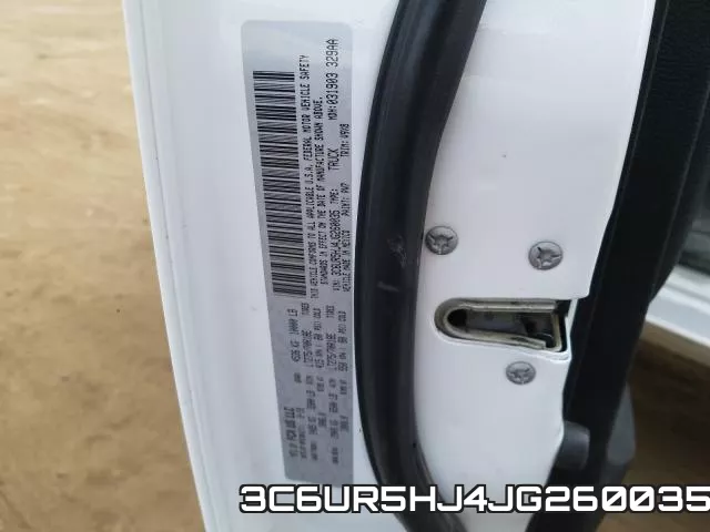3C6UR5HJ4JG260035 фото 2