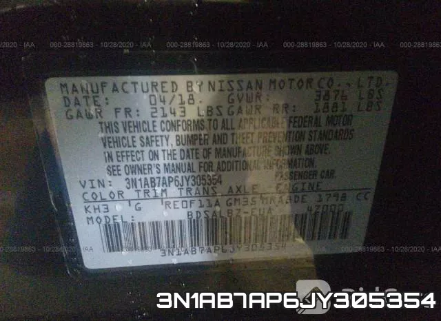 3N1AB7AP6JY305354 фото 10