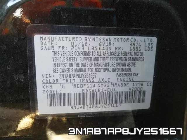 3N1AB7AP8JY251667 фото 2