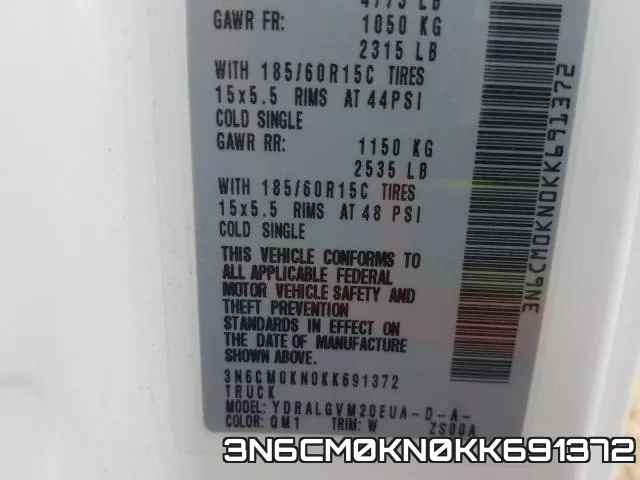 3N6CM0KN0KK691372 фото 2