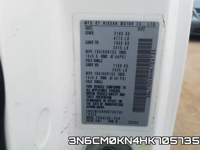 3N6CM0KN4HK705735 фото 2