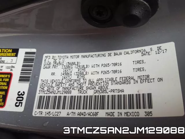 3TMCZ5AN2JM129088 фото 2
