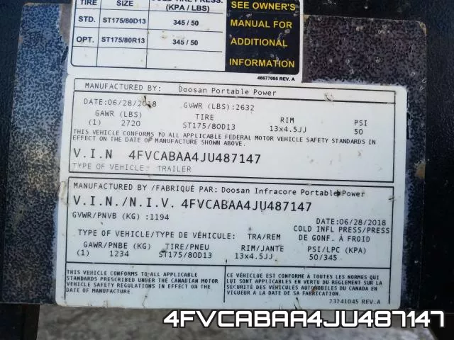 4FVCABAA4JU487147 фото 2