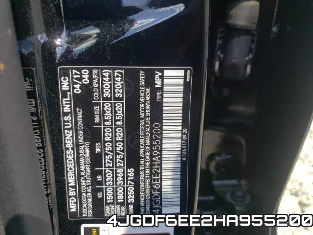 4JGDF6EE2HA955200 фото 2