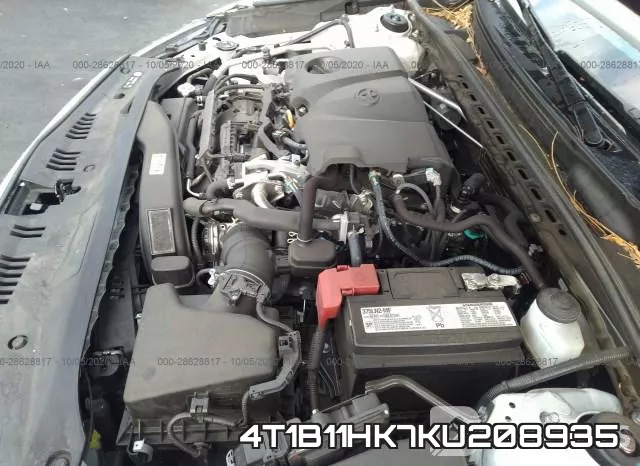 4T1B11HK7KU208935 фото 2