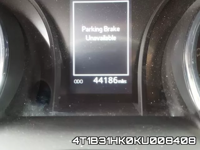 4T1B31HK0KU008408 фото 8