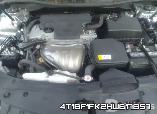 4T1BF1FK2HU617857 фото 2