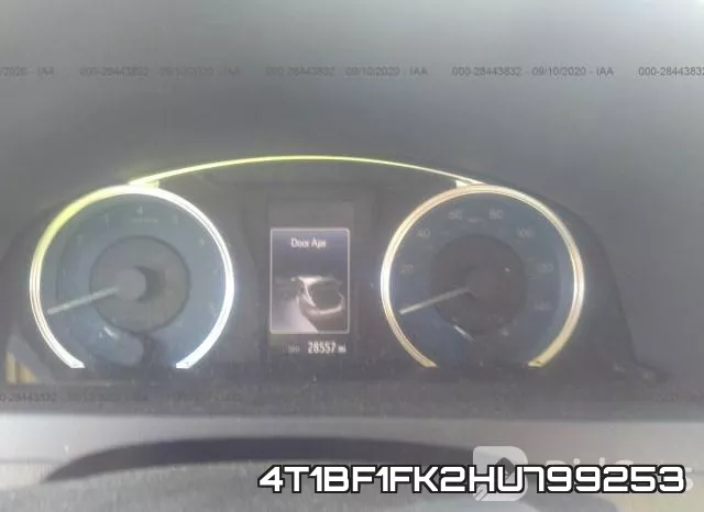 4T1BF1FK2HU799253 фото 8
