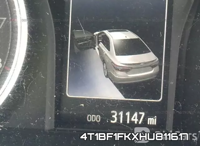4T1BF1FKXHU811617 фото 8