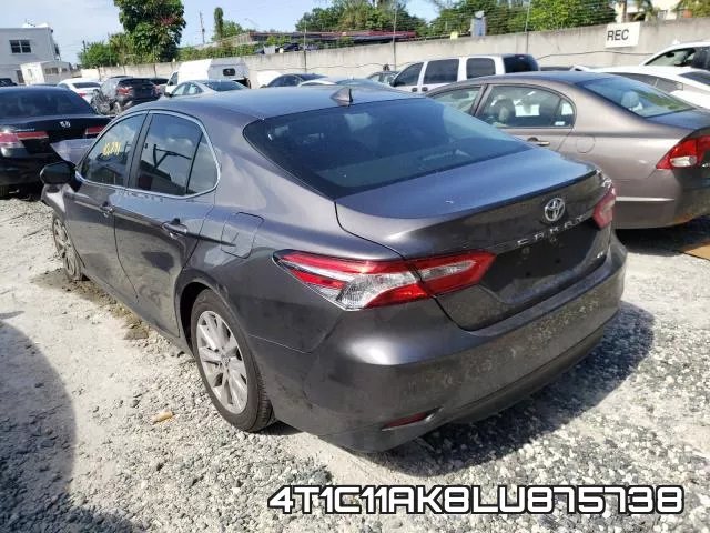 4T1C11AK8LU875738 фото 4